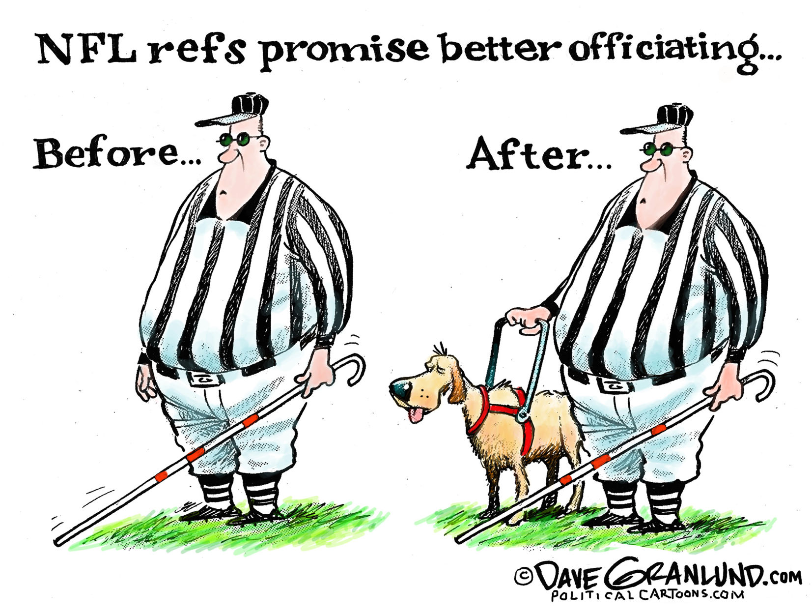 Blind referees